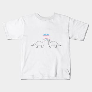 Trans Dinos Kids T-Shirt